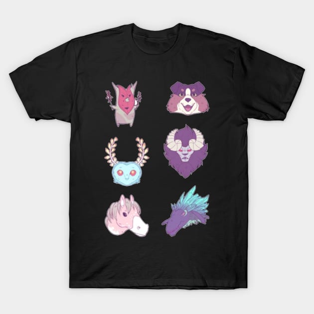 Beasts of the Wild T-Shirt by KaniaAbbi